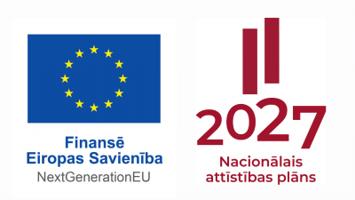 Logo - Nacionālais attīstības plāns un Finansē Eiropas Savienība