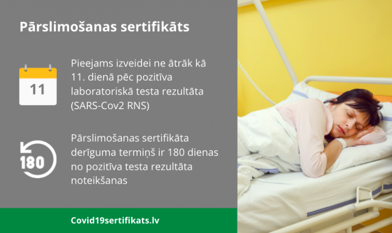 Pārslimošanas sertifikāts