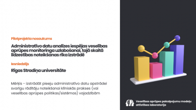 Administratīvo datu analīzes iespējas veselības aprūpes monitoringa uzlabošanai, tajā skaitā līdzestības noteikšanas rīka izstrādē