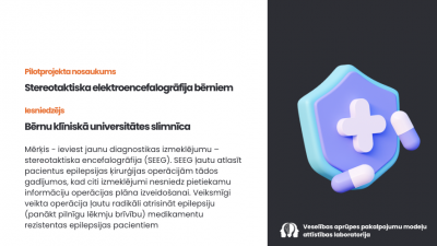 Stereotaktiska elektroencefalogrāfija bērniem