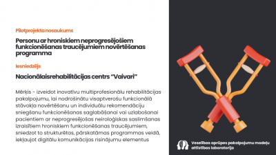 Personu ar hroniskiem neprogresējošiem funkcionēšanas traucējumiem novērtēšanas programma