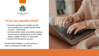 Kā var pieteikt EVAK?