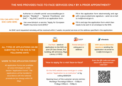Face-to-face customer service takes place only by appointment