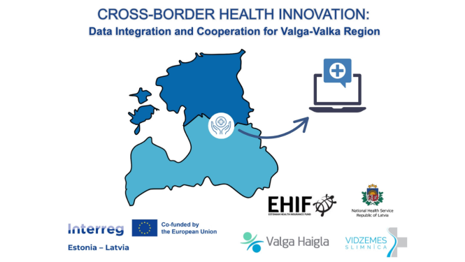 NVD piedalās Interreg projektā par pārrobežu veselības datu apmaiņu Valgas–Valkas reģionā