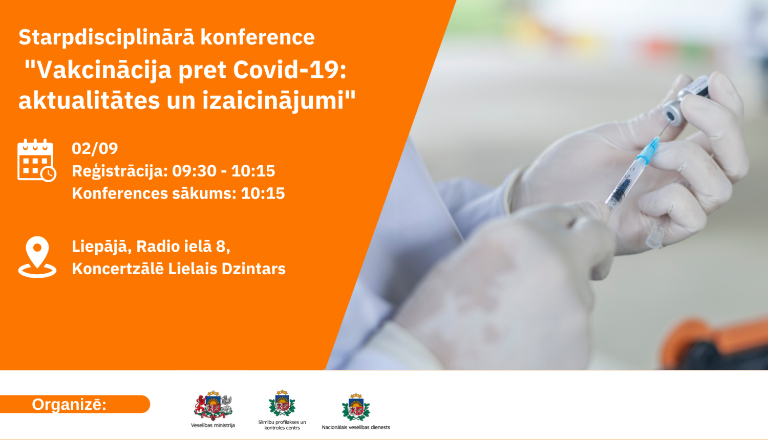 Liepājā notiks konference ģimenes ārstiem un ārstu palīgiem “Vakcinācija pret Covid-19: aktualitātes un izaicinājumi”