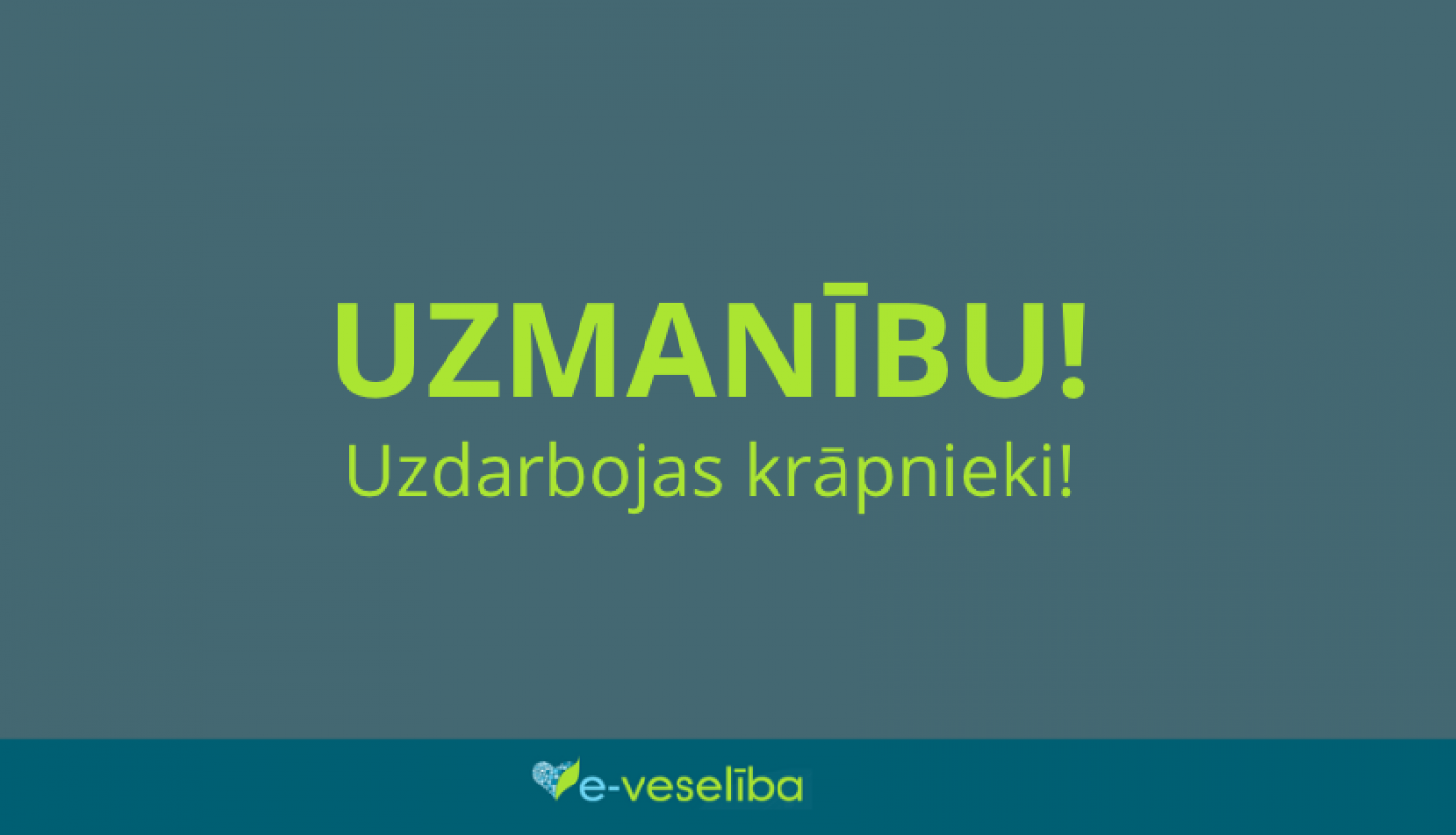 NVD brīdina: E-veselības vārdā tiek nosūtītas krāpnieciskas īsziņas